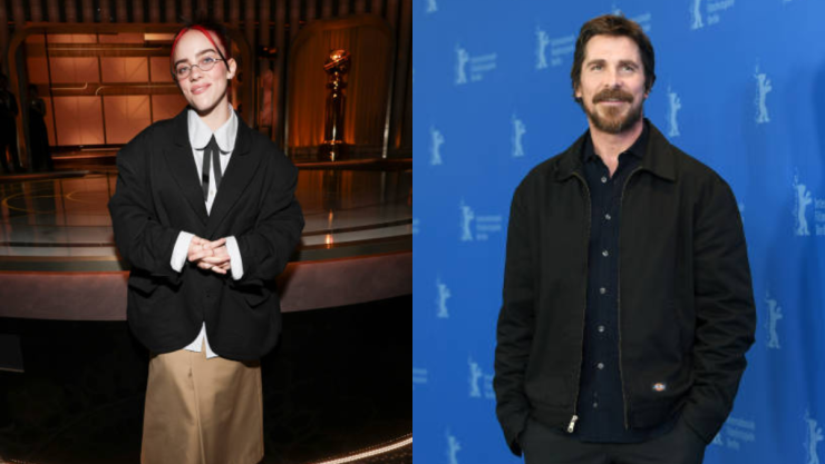 Billie Eilish y Christian Bale