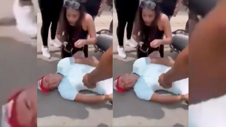 Mujer le pide la contraseña a su novio accidentado en Colombia. .jpg