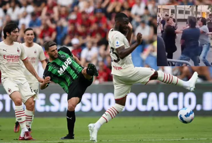 Domenico Berardi, Tomori, AC Milan, Serie A, Sassuolo