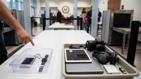 Atención solicitantes de visa: la Embajada de EU aclara qué aparatos electrónicos están permitidos: Imagen de caracter ilustrativo hecha con IA.