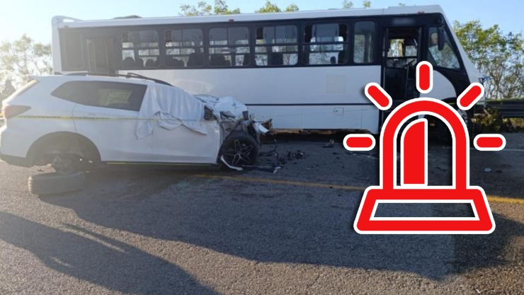 Tragedia en Tamaulipas_ Matrimonio fallece en fuerte choque en Tamaulipas; así quedó su carro.webp