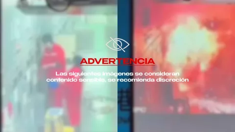 VIDEO ¡IMÁGENES FUERTES! Trabajador arde en llamas tras una descarga eléctrica en China