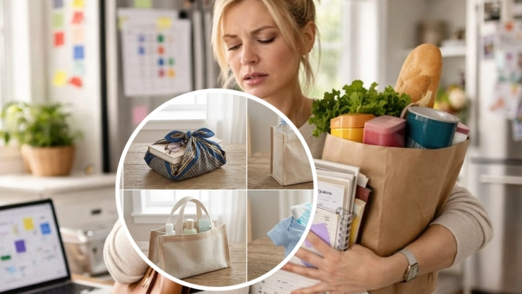 6 bolsas para el “mandado” fáciles de hacer en casa y sin necesidad de coser