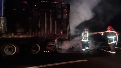 calcinados accidente autopista cuacnopalan - oaxaca