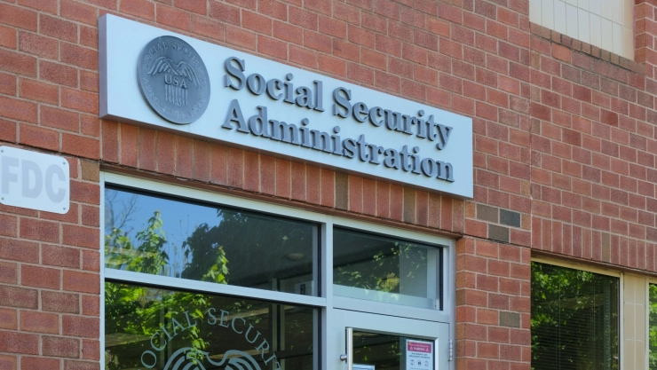 Fachada de la Administración de la Seguridad Social (SSA).