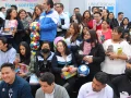 Nadie se quería ir sin antes depositar su juguete