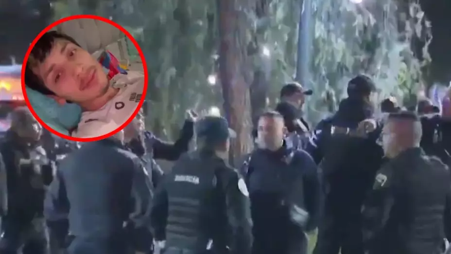 Policías de CDMX golpearon a Erick Omar al detenerlo.