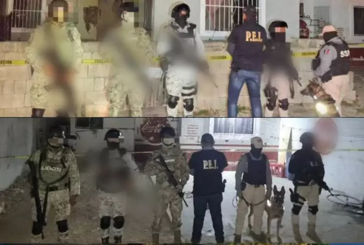 Detienen a 4 hombres tras cateo antidrogas en Umán, Yucatán