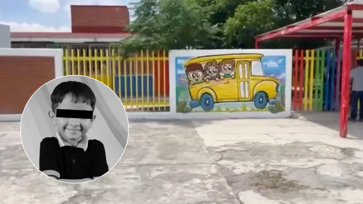 Muere niño de 6 años tras colapsar columpio en un jardín de niños de Coahuila