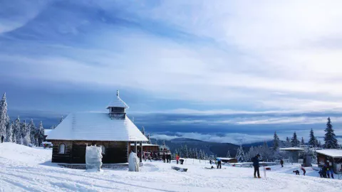 2 pueblitos ver nevar