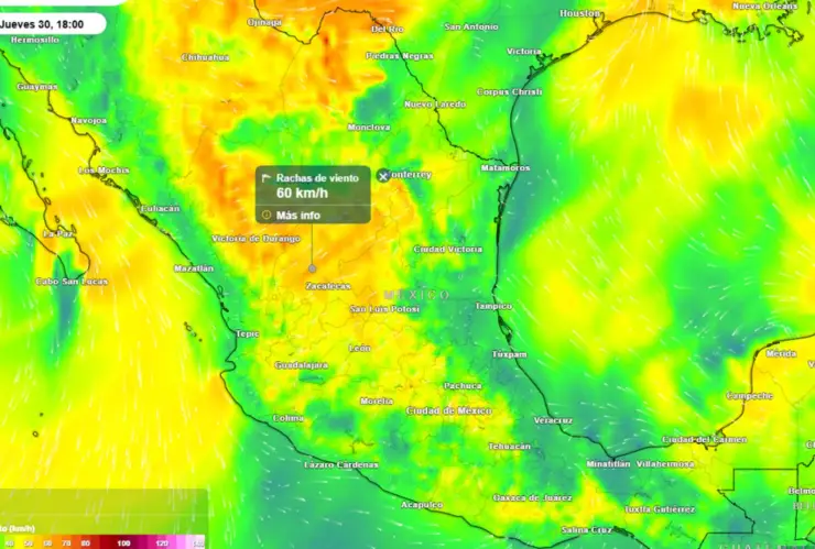 Chihuahua descenso de temperatura