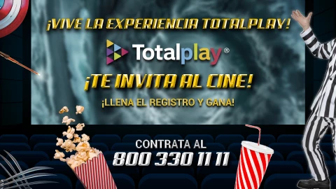 Totalplay te quiere consentir CON UNA VISITA AL CINE