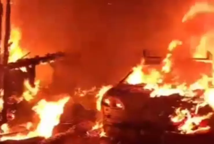 Incendio en la morita deja 3 cuerpos calcinados el 19 de mayo de 2025