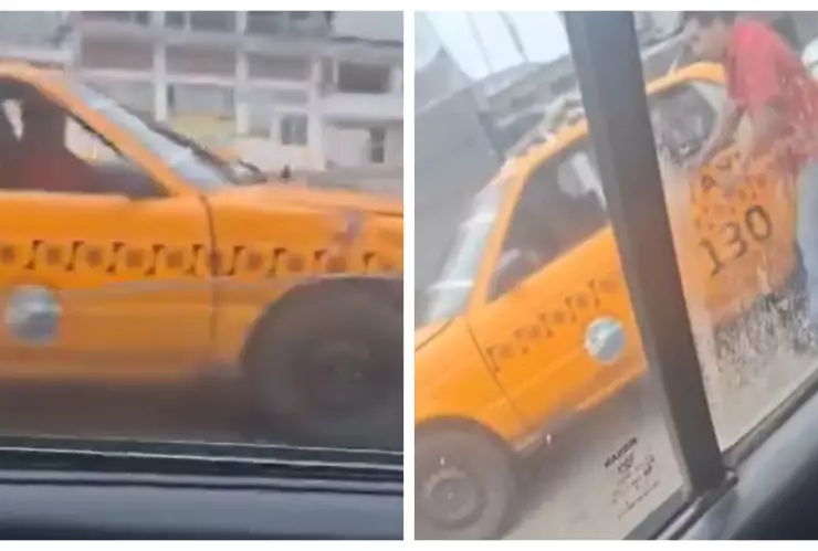 Violencia al volante: Taxista agresivo aterroriza y pone en riesgo a madre e hija en Salina Cruz, Oaxaca