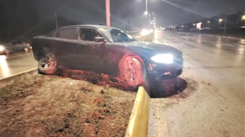 accidente en Boulevard Colosio de Cancún la mañana de este domingo