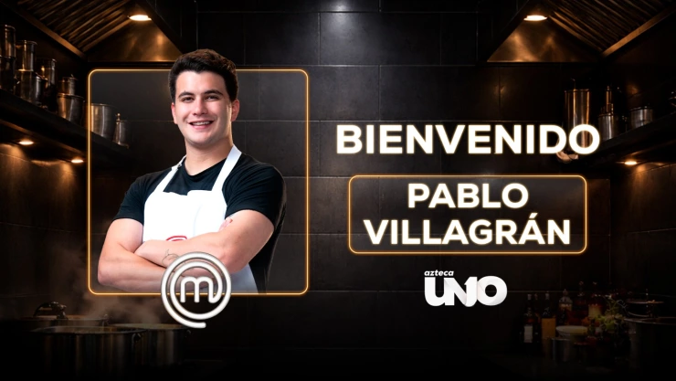 ¡OFICIAL! Pablo es el último cocinero que entra a MasterChef 24/7 por decisión del público.