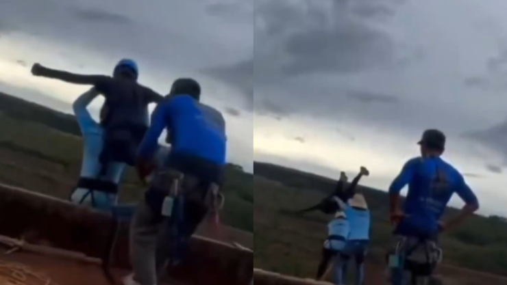 Salto en Brasil en tragedia