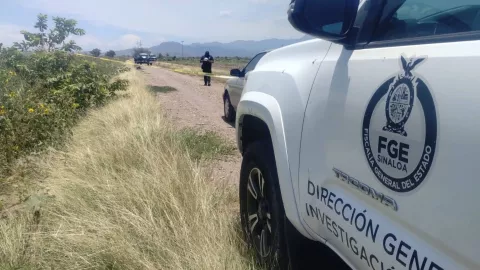 Policía de Investigación Fiscalía encuentran a persona calcinada en Culiacán..jpg
