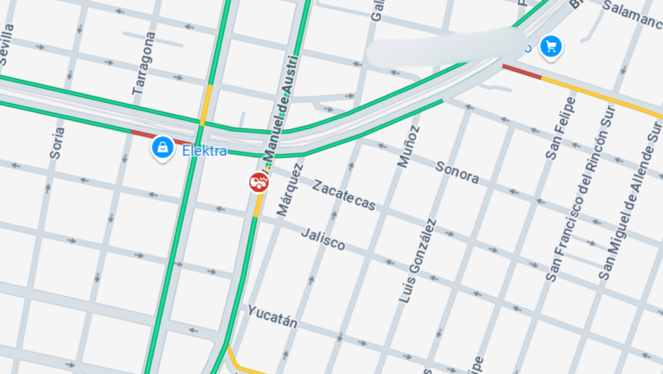 Accidente en León y provoca tráfico sobre avenida Manuel de Austri, 11 mayo 2025.png