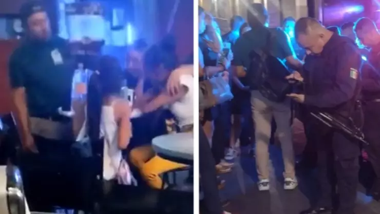 Mujer lleva a su hija a un bar y la exhiben en redes