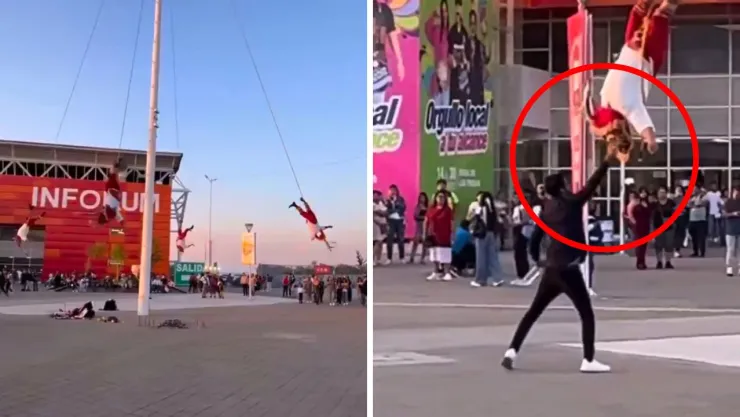 El ritual de los Voladores de Papantla fue interrumpido por un joven en video viral