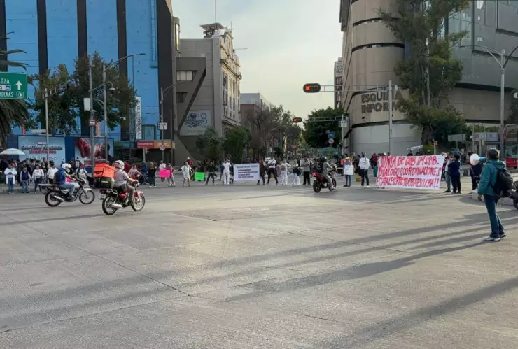 Bloqueos y marchas en CDMX