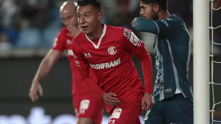 Victoria del Toluca al Pachuca en el Estadio Hidalgo
