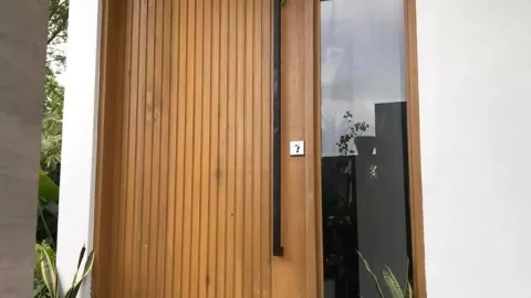 47 ideas para decorar la puerta de la entrada en tu casa: desde minimalistas, hasta muy ostentosas