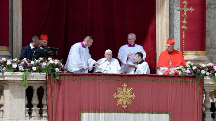 Papa Francisco en Domingo de Pascua 2025
