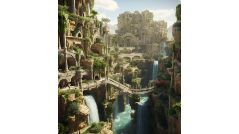 Jardines colgantes de Babilonia