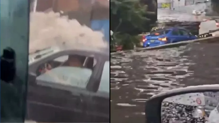 VIDEO: Río de los Remedios se desborda en Naucalpan y sumerge al Edomex