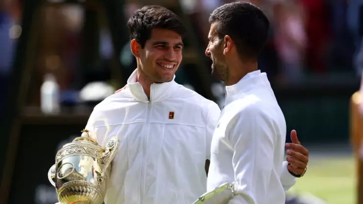 Carlos Alcaraz Novak Djokovic