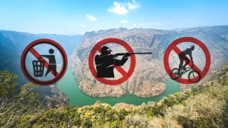 Lo que no debes hacer en el Cañón del Sumidero