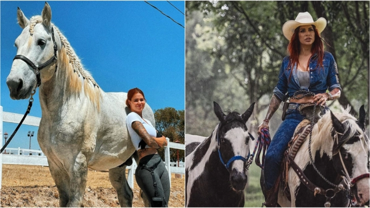 ¿Cuántos caballos tenía en Cuacolandia la activista y modelo Elena Larrea
