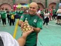 Tanda de penales con la Gira Vive sin Drogas.