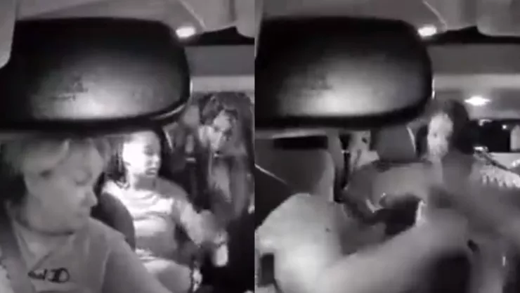 VIDEO: Captan a pasajeros golpeando a conductora de plataforma en Las Vegas