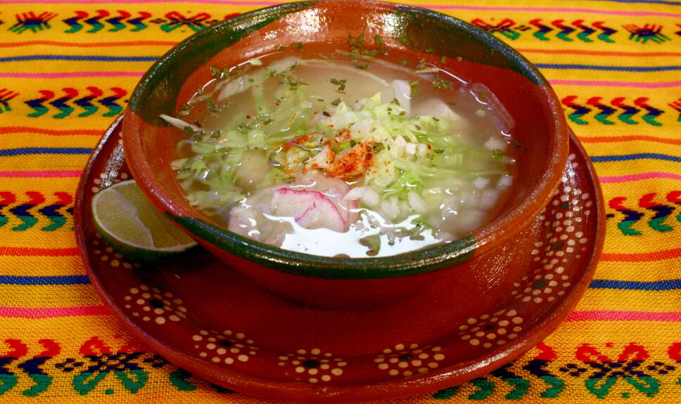 pozole, que hay de comer