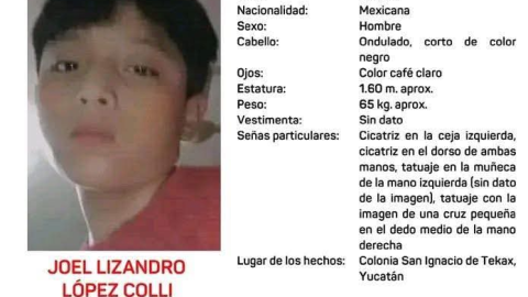 Alerta Amber en Yucatán Joel López.jpeg
