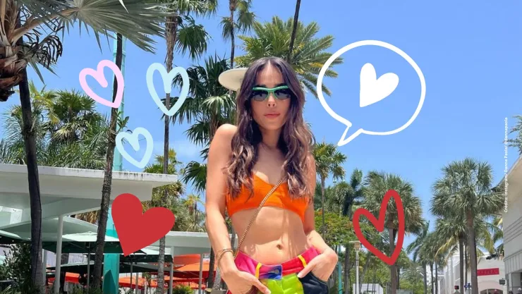 Danna Paola y Alex Hoyer viven románticas vacaciones.