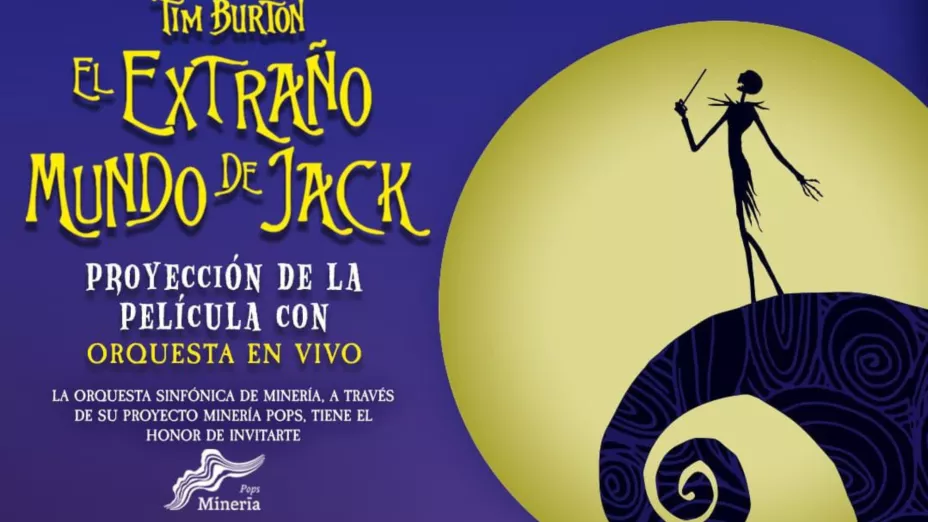 dinamica el extraño mundo de jack con orquesta en vivo