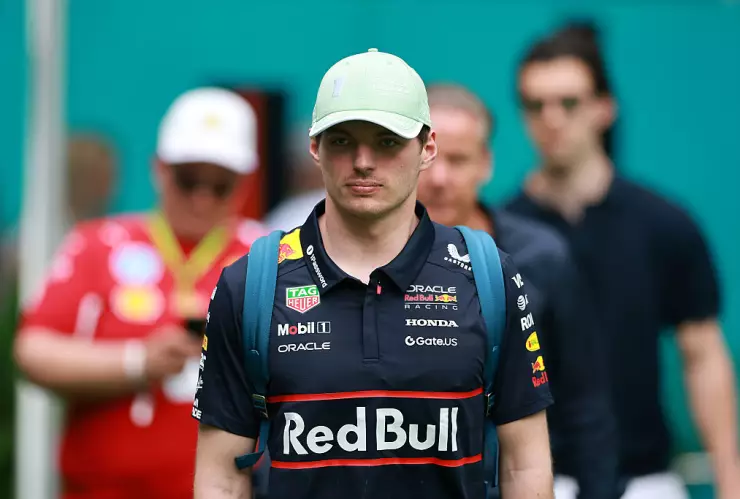 Max Verstappen, previo a una carrera de la Fórmula 1
