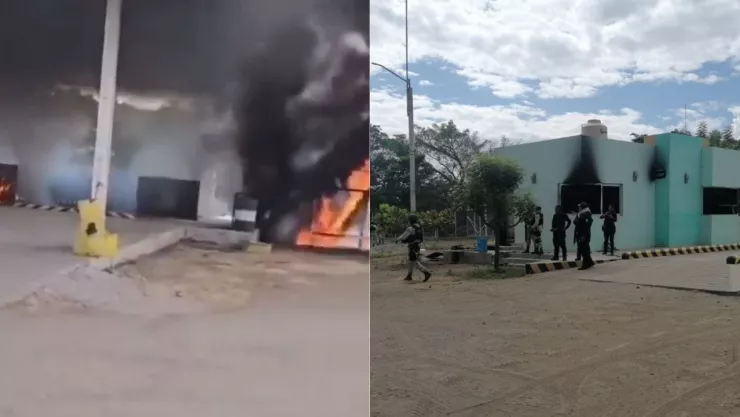 Como extorsión intentan incendiar un empaque limonero en Apatzingán, Michoacán