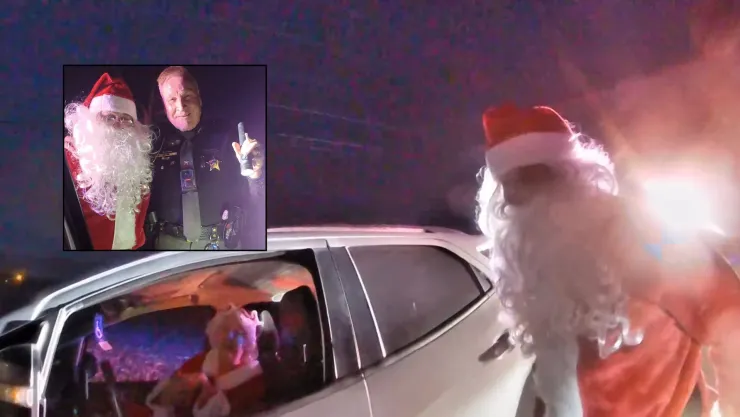 Detienen Santa Claus