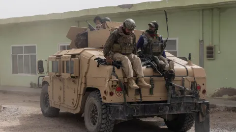 Misión de rescate en Afganistán