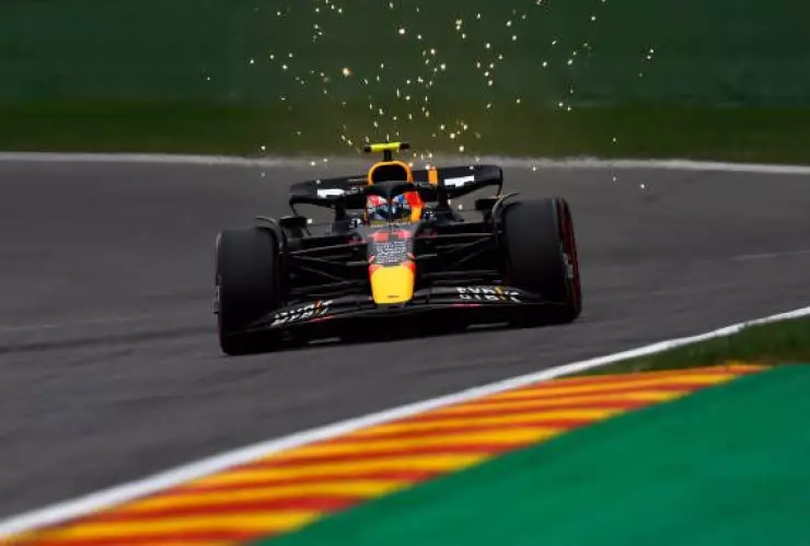 Checo Pérez, GP de Bélgica