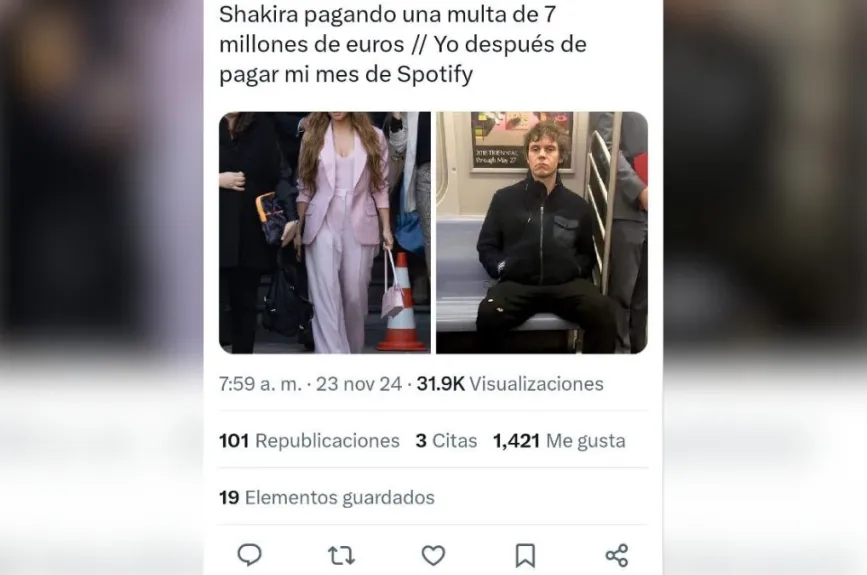Estos son los memes que dejaron los conciertos de Shakira en México