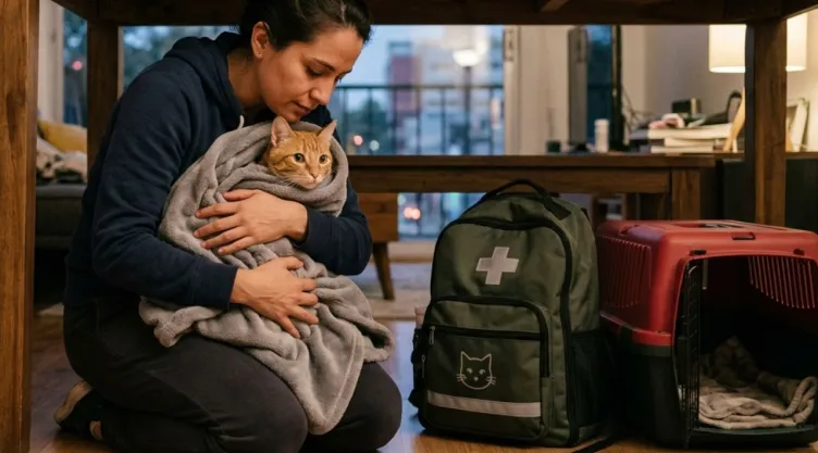 ¿Cómo proteger a tu gato en un sismo? Guía para cuidar a tu gato