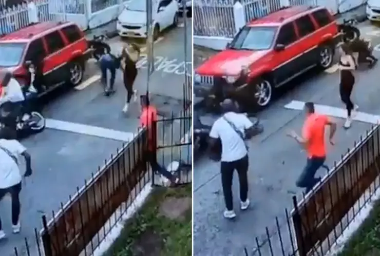 Hombre detiene a ladrones al estilo de Jackie Chan