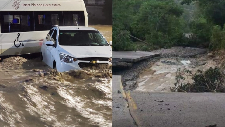 Inundación en Venustiano Carranza, Puebla, deja más de mil damnificados