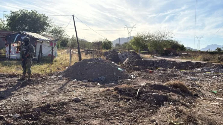 Hallan cuerpo semienterrado al norte de Culiacán